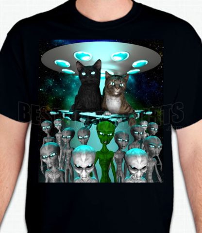 Alien Cat Lords T-Shirt or Sweatshirt