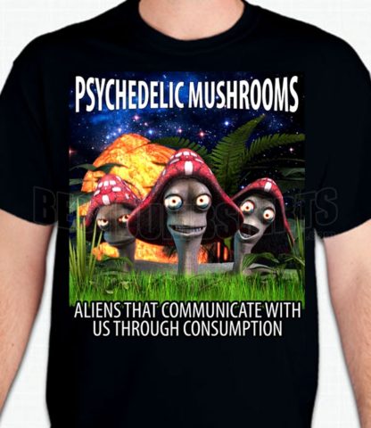 Psychedelic Mushrooms T-Shirt or Sweatshirt