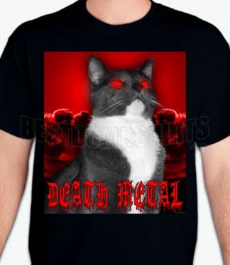 Death Metal Cat T-Shirt or Sweatshirt