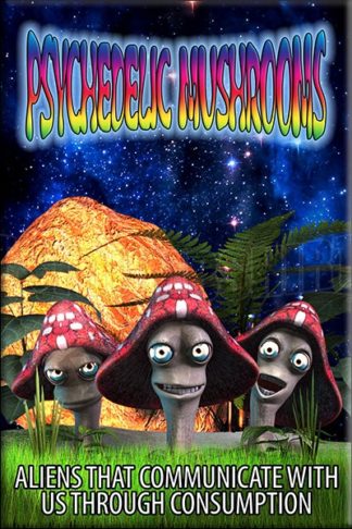 Psychedelic Mushrooms Poster